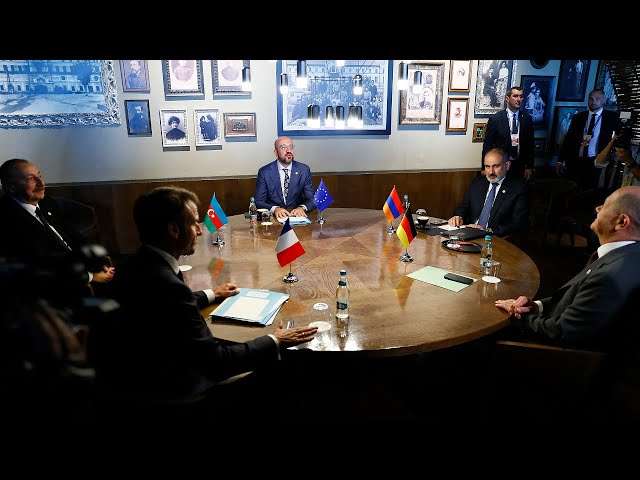 В Кишиневе состоялась пятисторонняя встреча премьер-министра Армении, президента Франции, канцлера Германии, председателя Европейского совета и президента Азербайджана