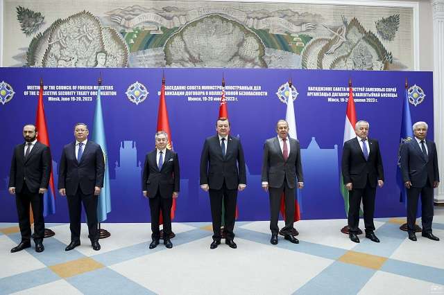 Заседание Совета министров иностранных дел ОДКБ в Минске