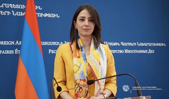 Пресс-секретарь МИД Армении